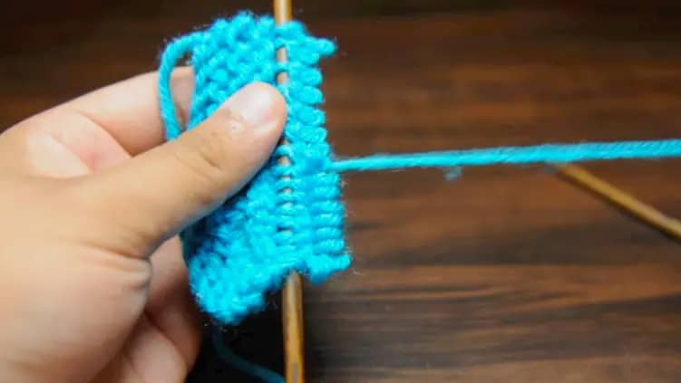 Woven Cable Knitting Stitch