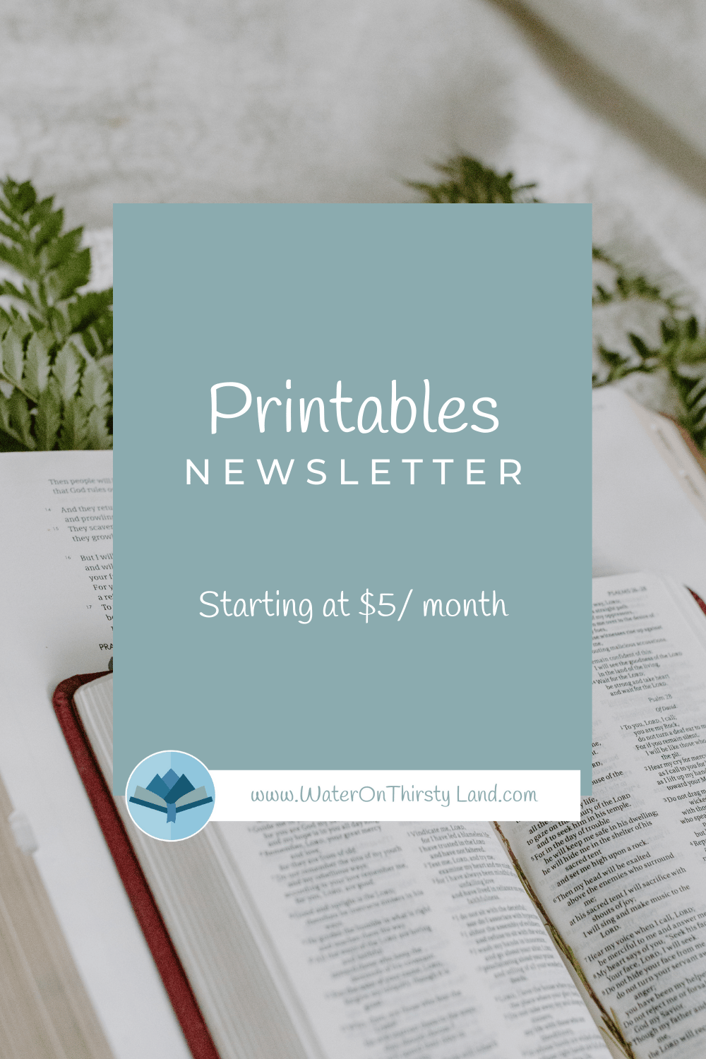 Printables Newsletter