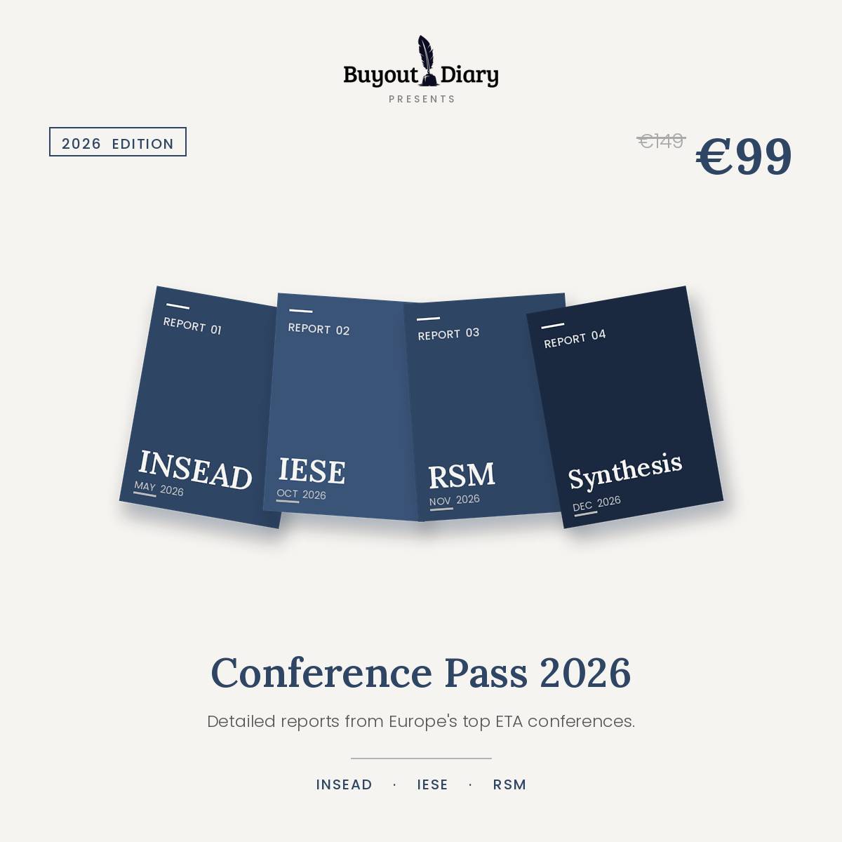 Buyout Diary Conference Pass 2026