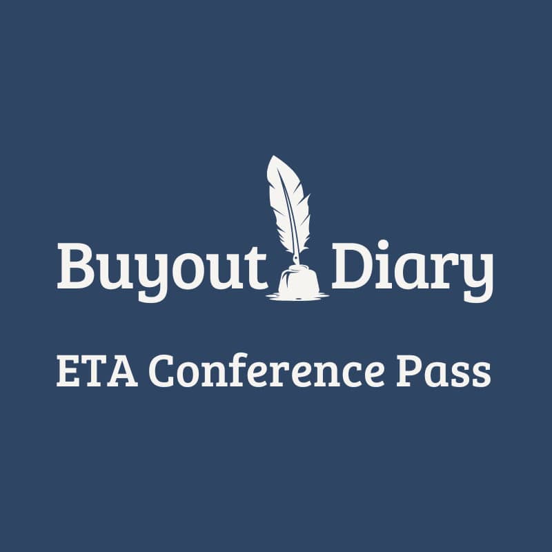 Buyout Diary Conference Pass 2026