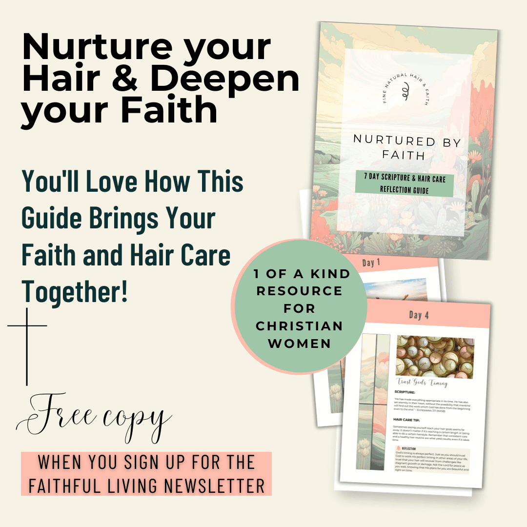 faith and hair care guide mock up