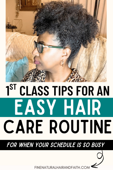first class tips for for easy hair care routine
