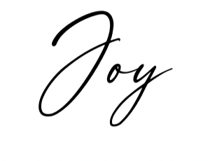 Joy email signature