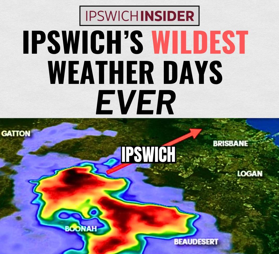 Ipswich wildest weather days ever