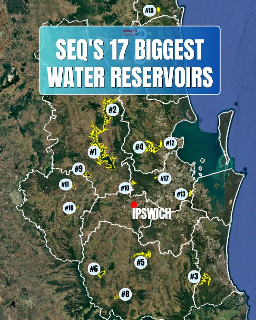 SEQs 17 biggest dams