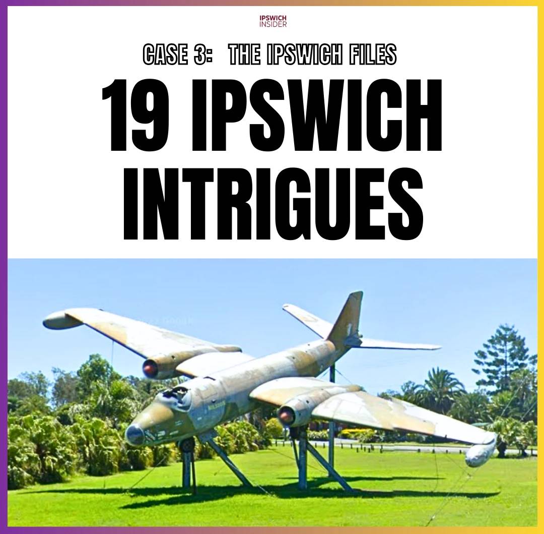 19 Ipswich Intrigues Bomber Front Cover