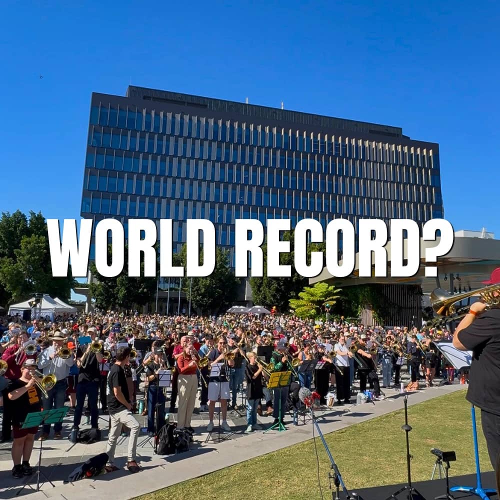 Ipswich Trombone World Record