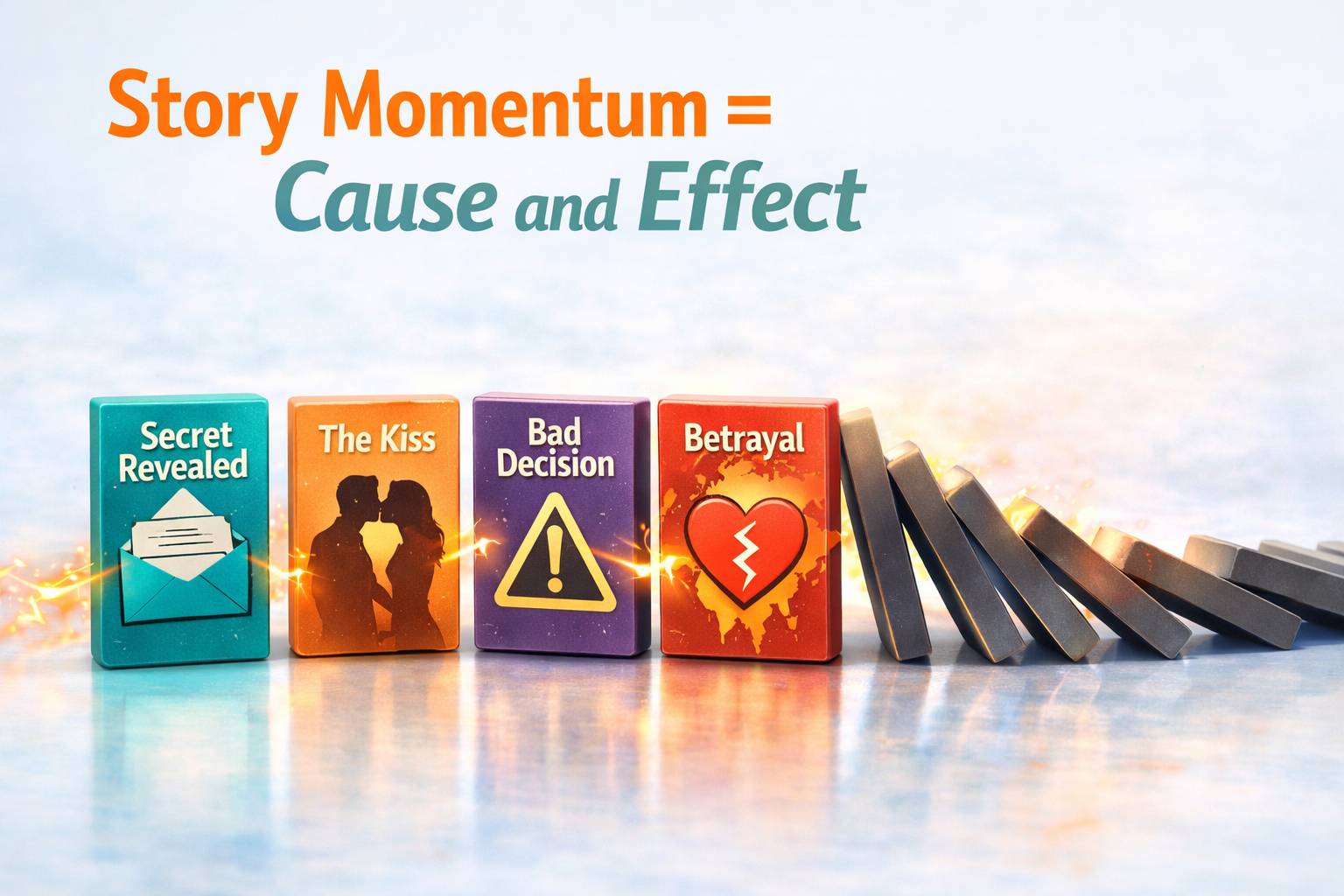 story momentum equals cause and effect