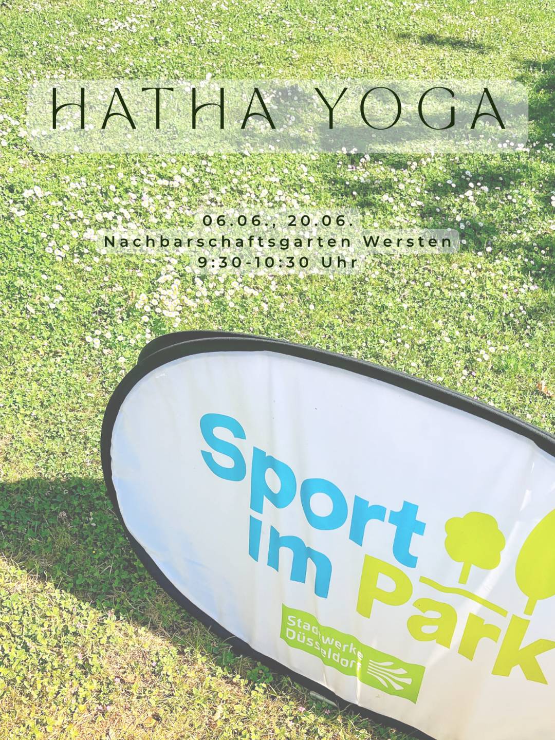 Yoga bei Sport im Park