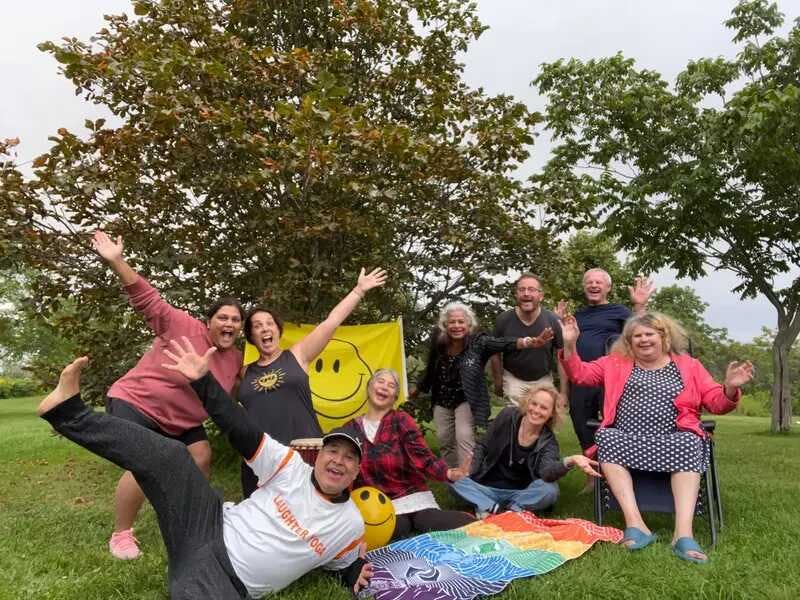 Laughter Yoga In The Park