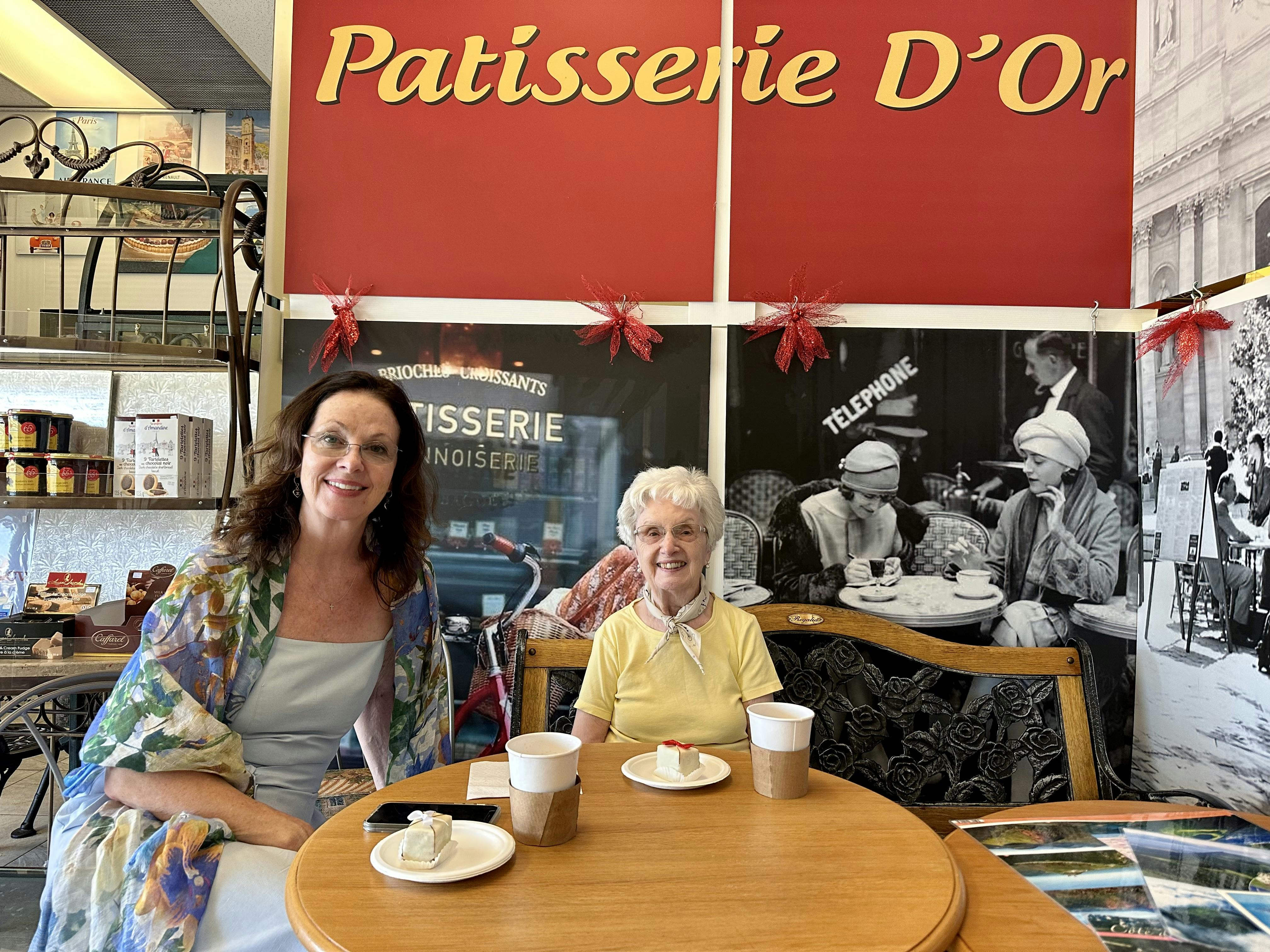 Two Ladies at Patisserie D'Or