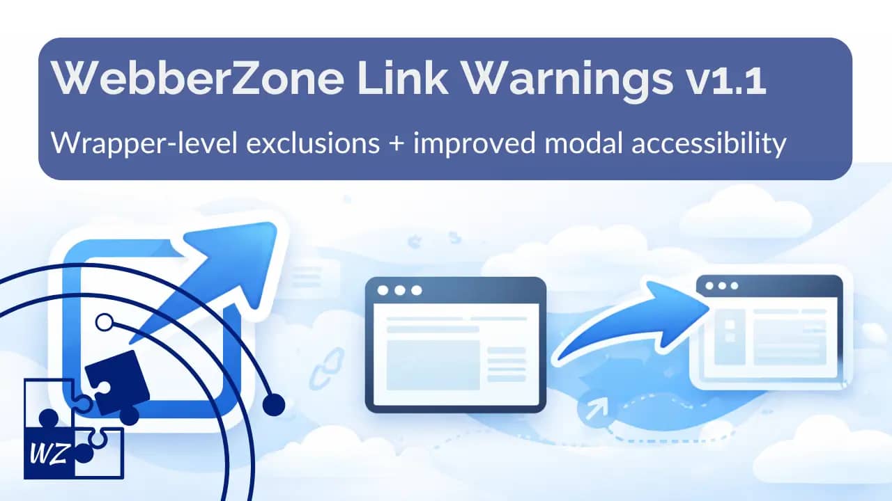 WebberZone Link Warnings banner image