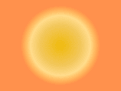 glowing yellow orb