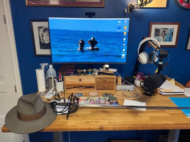 Guy's desk