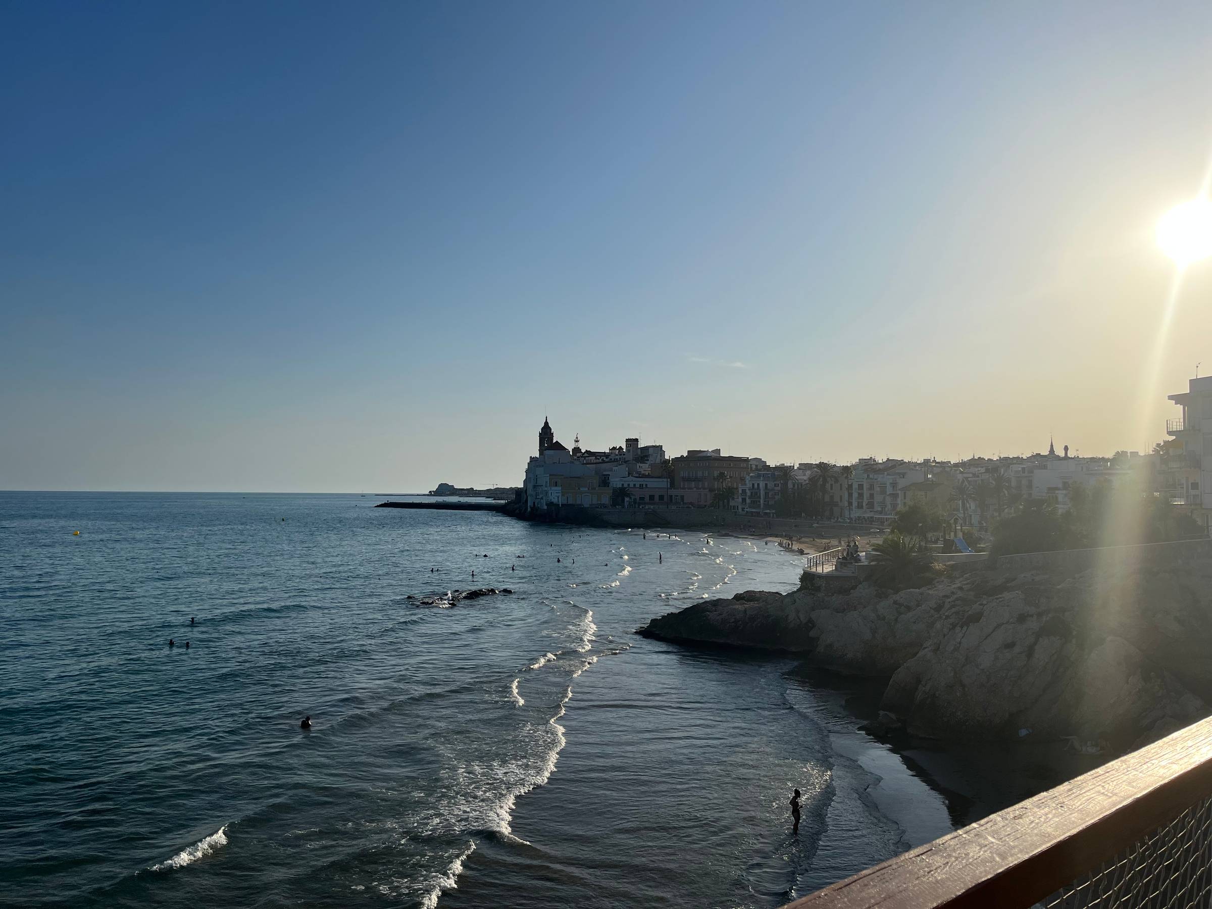 Sitges at dusk