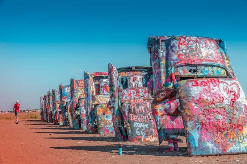 Cadillac Ranch on Route 66