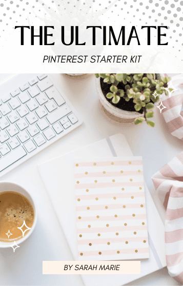 Pinterest Starter Kit [FREEBIE]