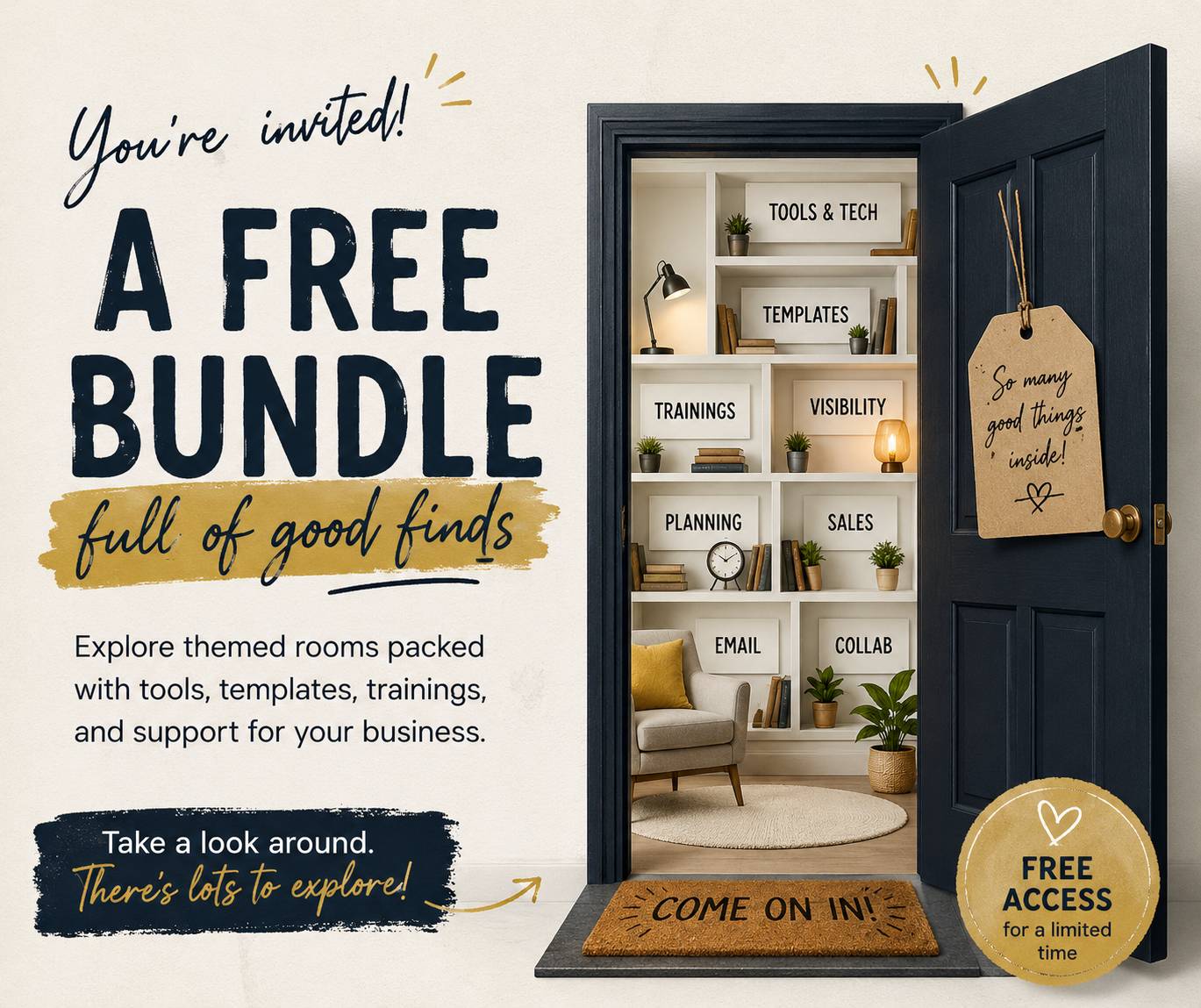 A free bundle with rabbit-hole potential ?