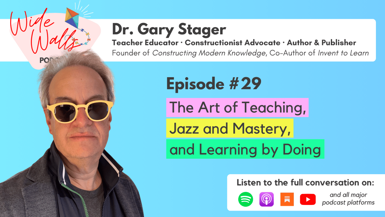 banner for wide walls podcast