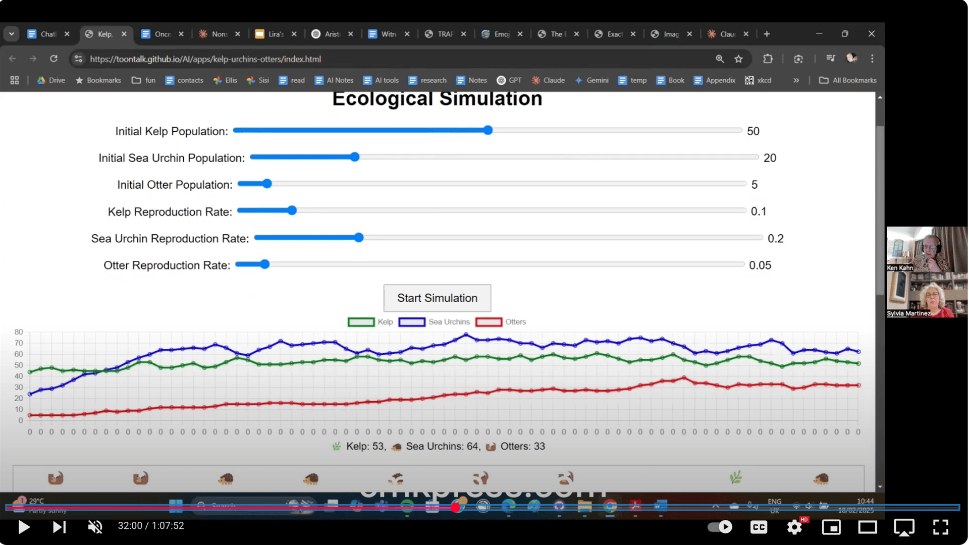 create sims and models based on real data