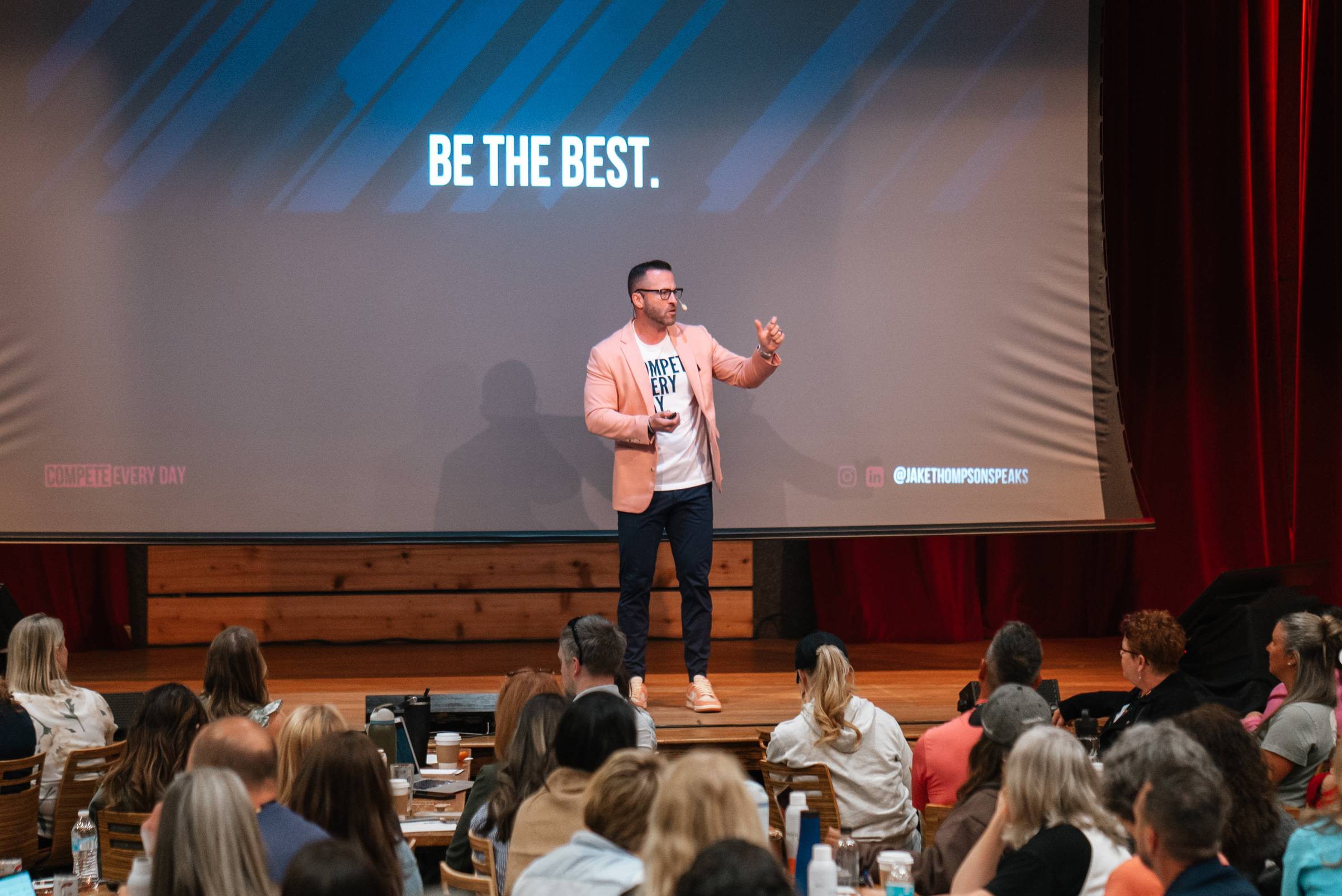 Keynote Speaker Jake Thompson at Real Estate Event