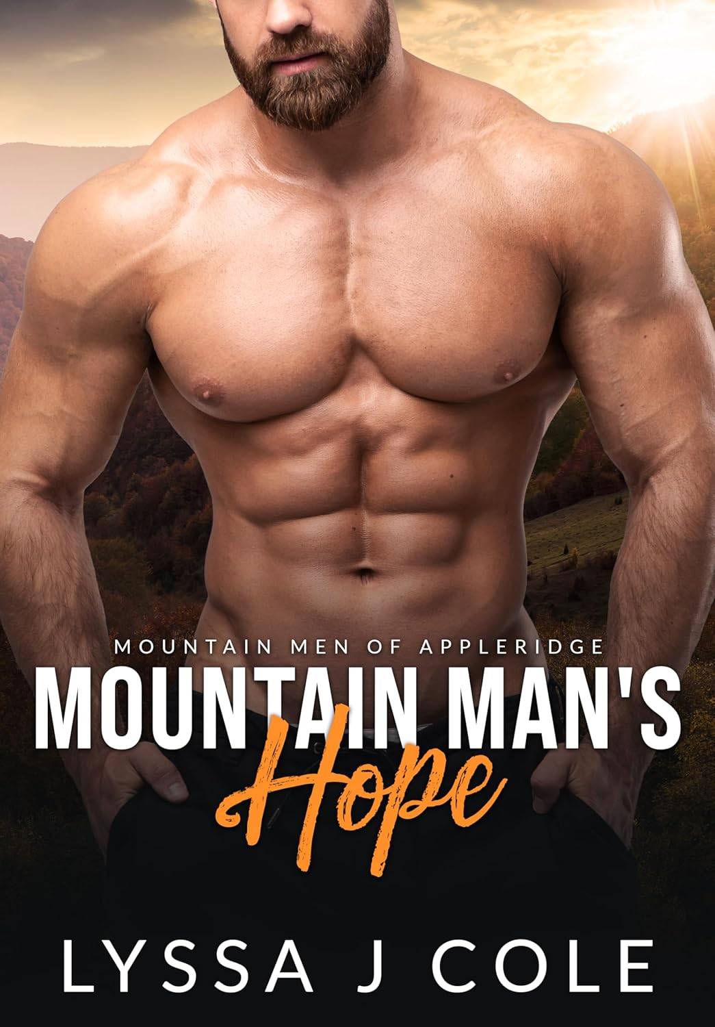 Another hot man chest cover with the guy wearing a cowboy hat 