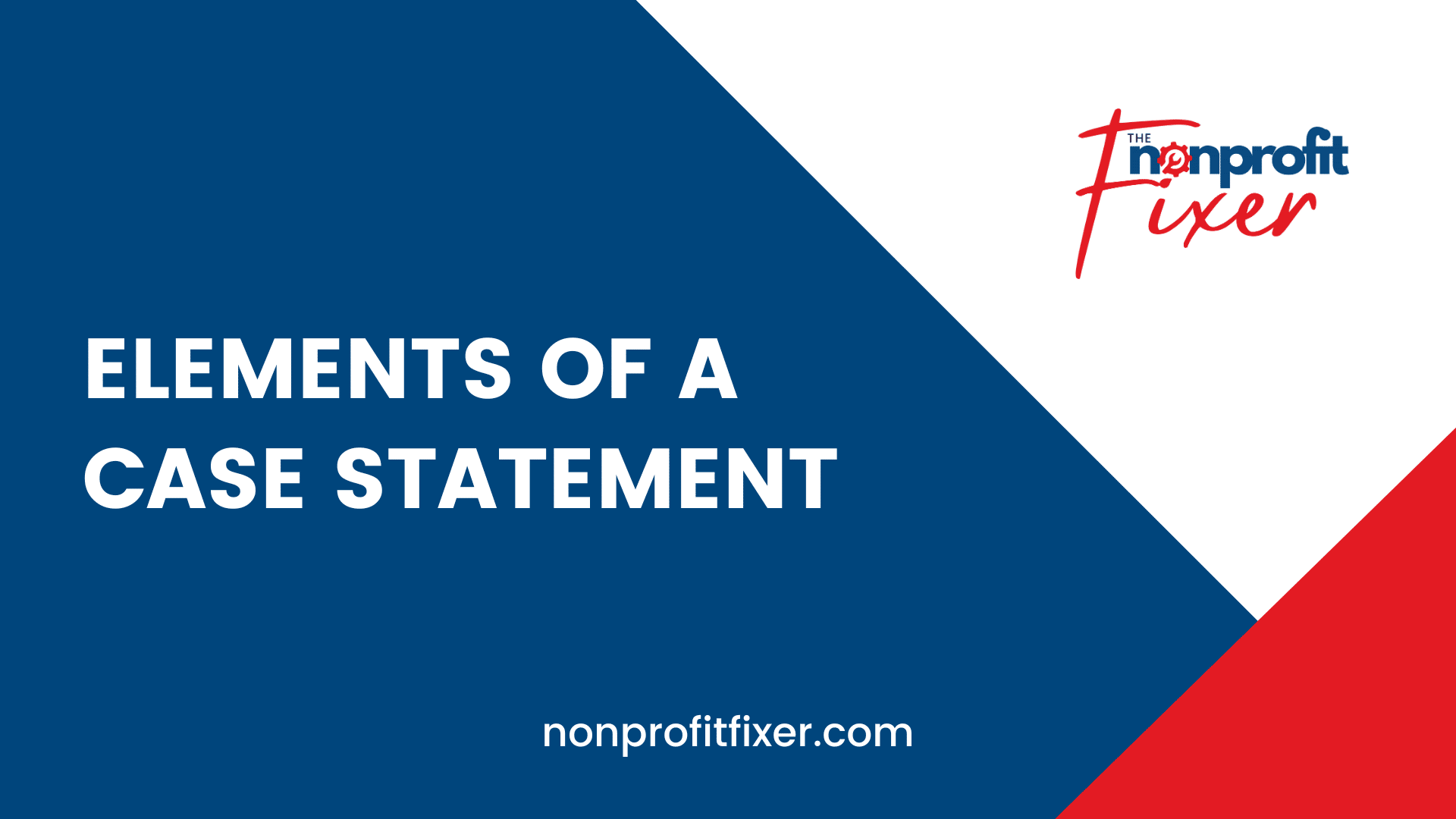 Elements of a Case Statement