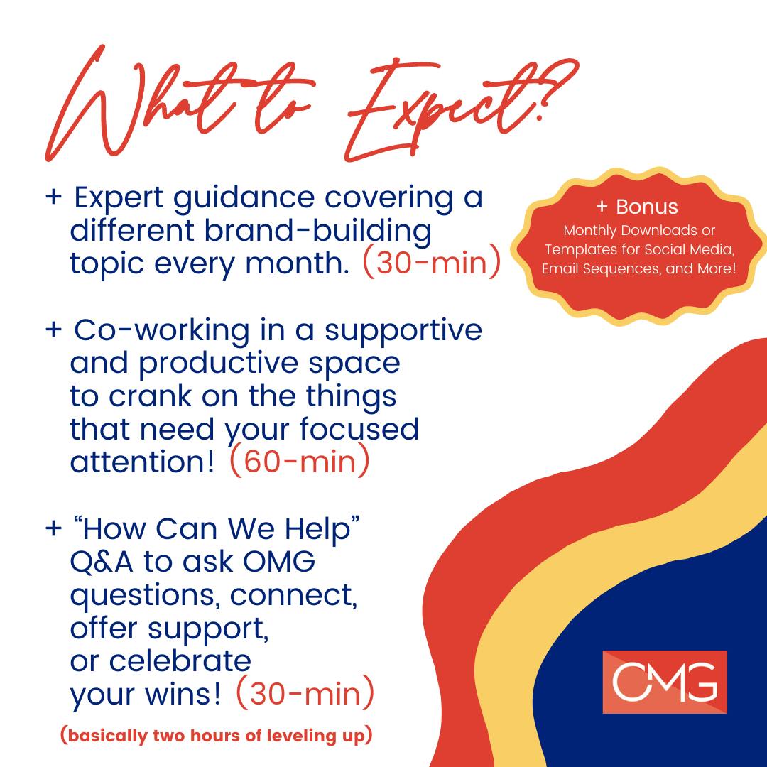 OMG’s Monthly Crank & Learn Session - Single Session Payment