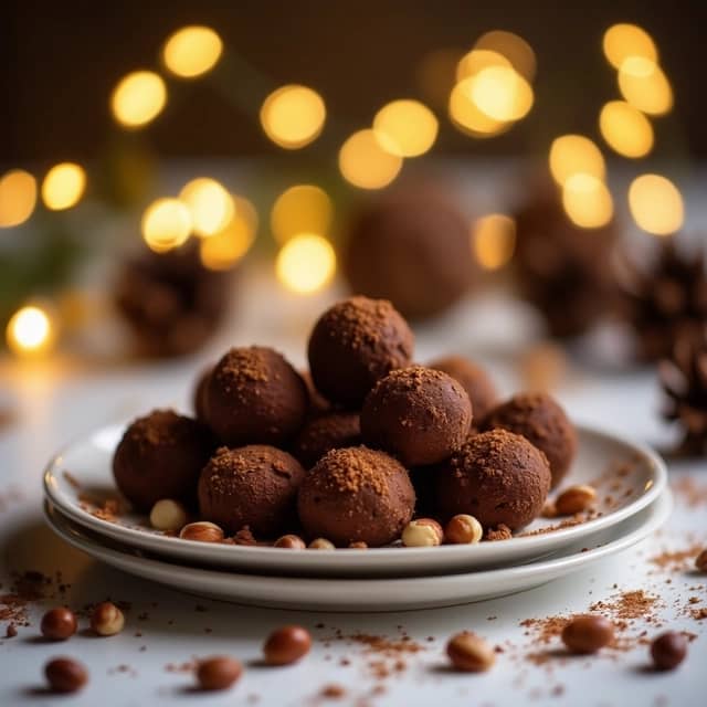 Chocolate Hazelnut Truffles