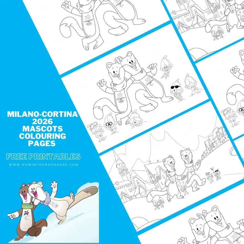 The winter Olympic Mascots