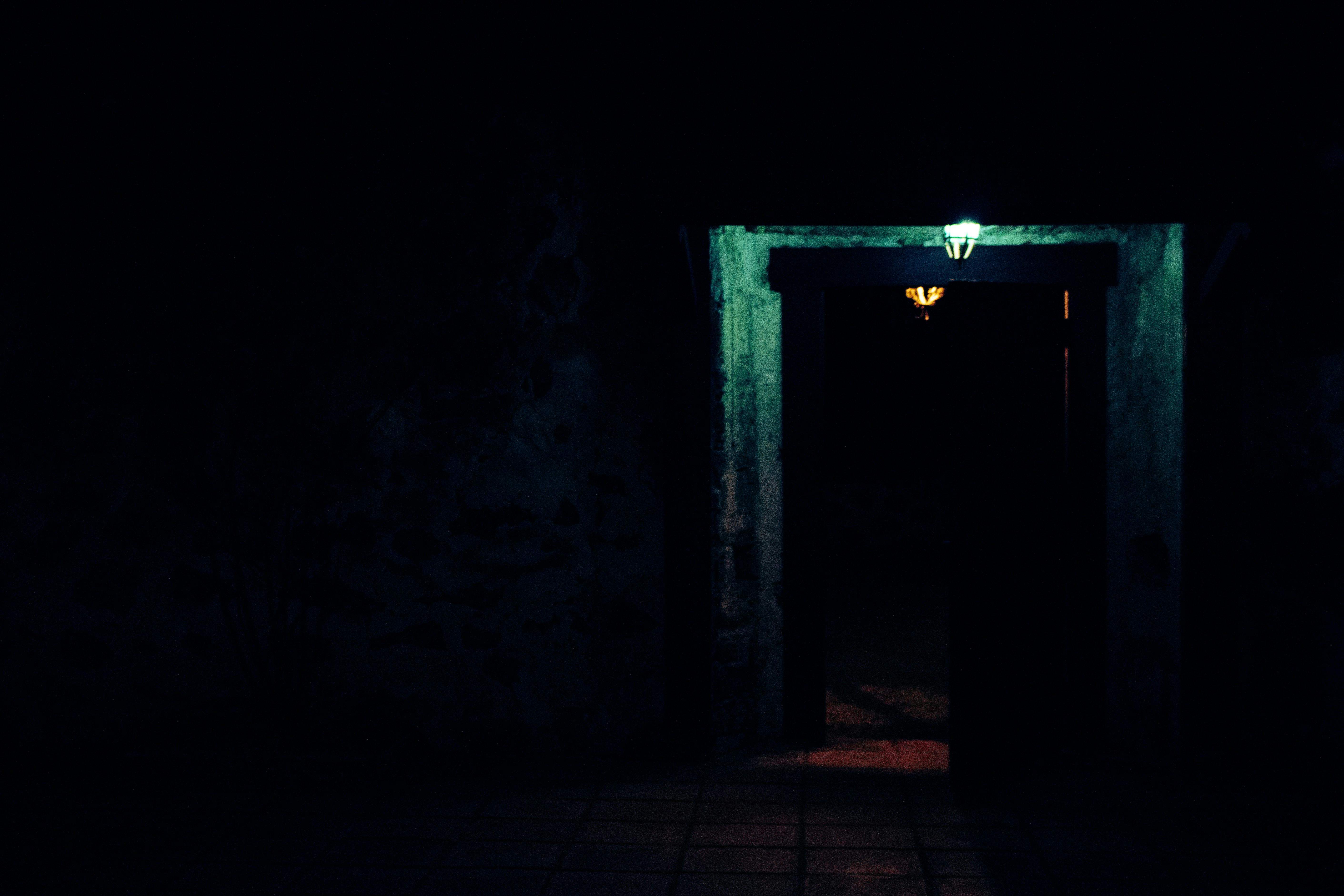 A door in the dark