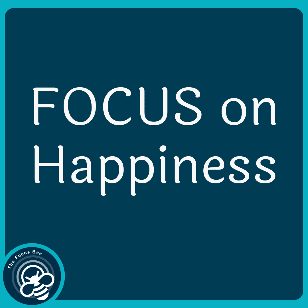 Happiness is a choice, and is generated within us. 