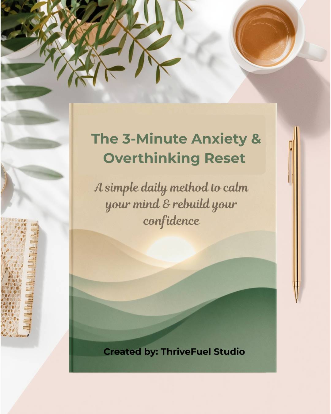 Free Guide: The 3-Minute Anxiety & Overthinking Reset | Calm Your Mind Fast