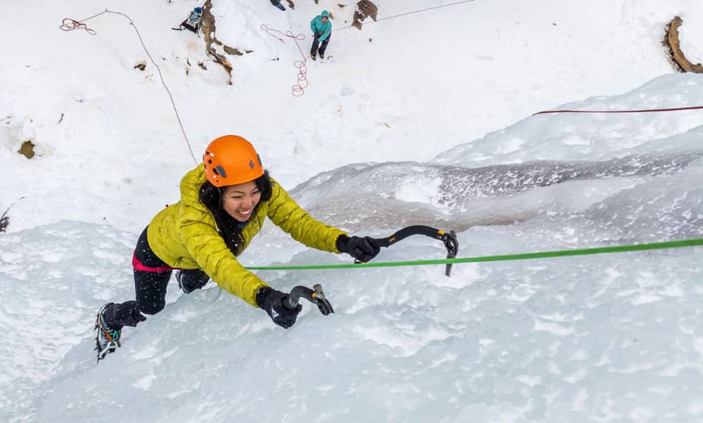 intro to ice climbing in ouray