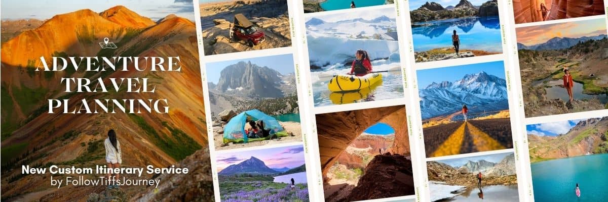 adventure travel planning in california