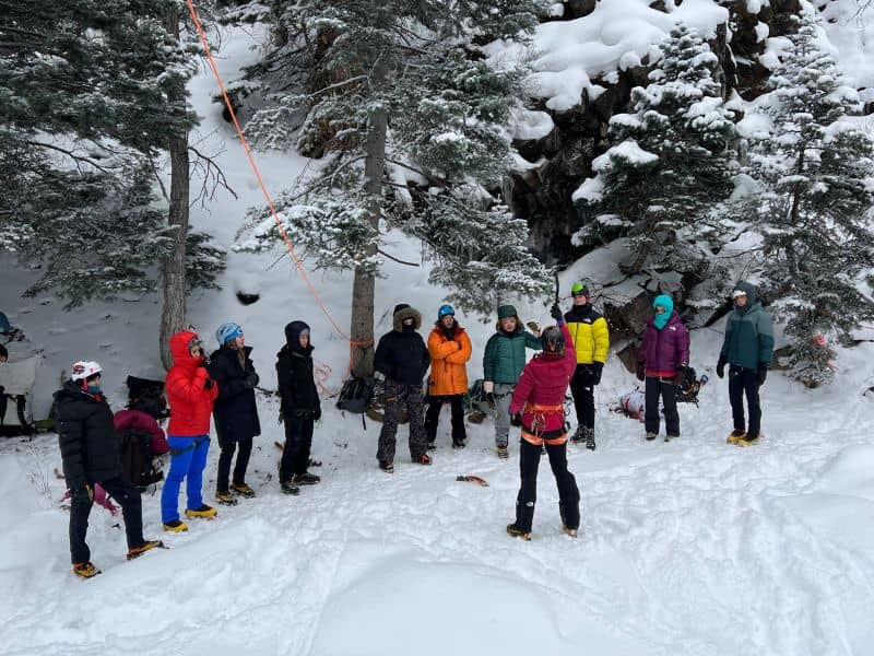 Women’s Ice climbing Jan 2026
