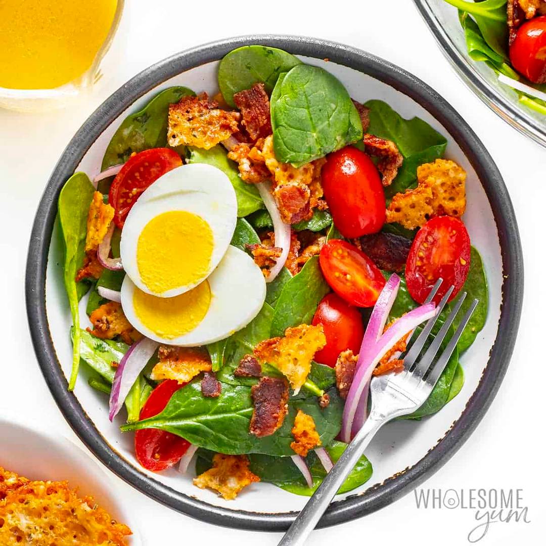 Spinach Bacon Salad