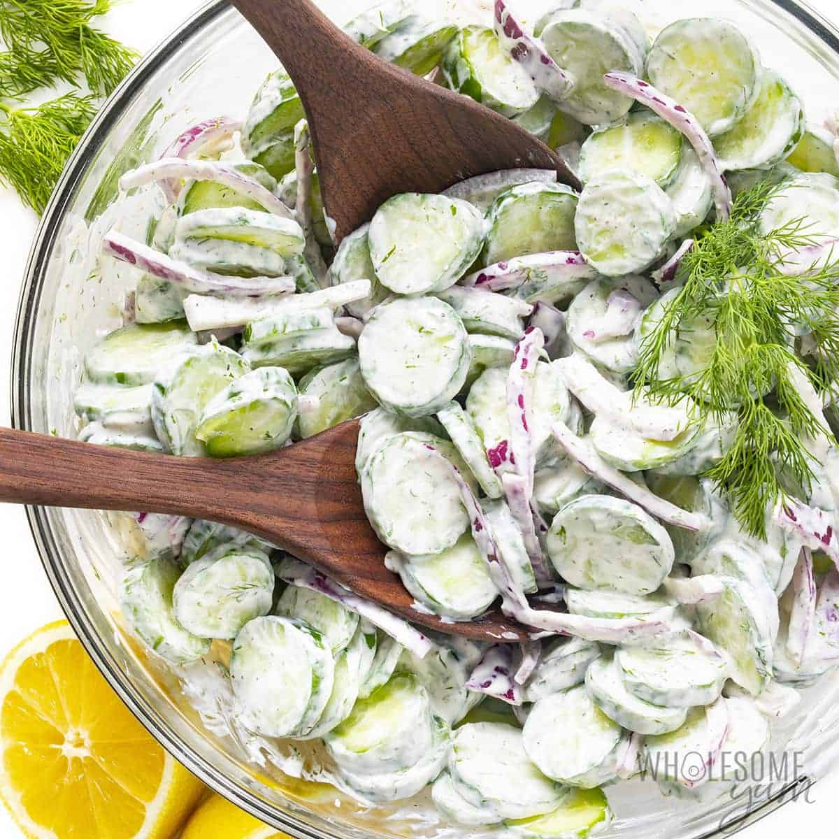 Creamy Cucumber Salad