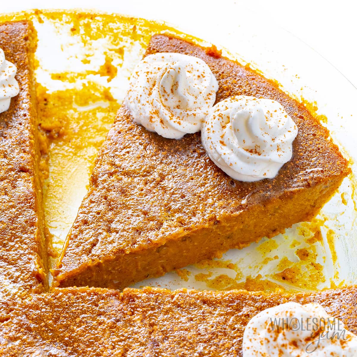 Crustless Pumpkin Pie