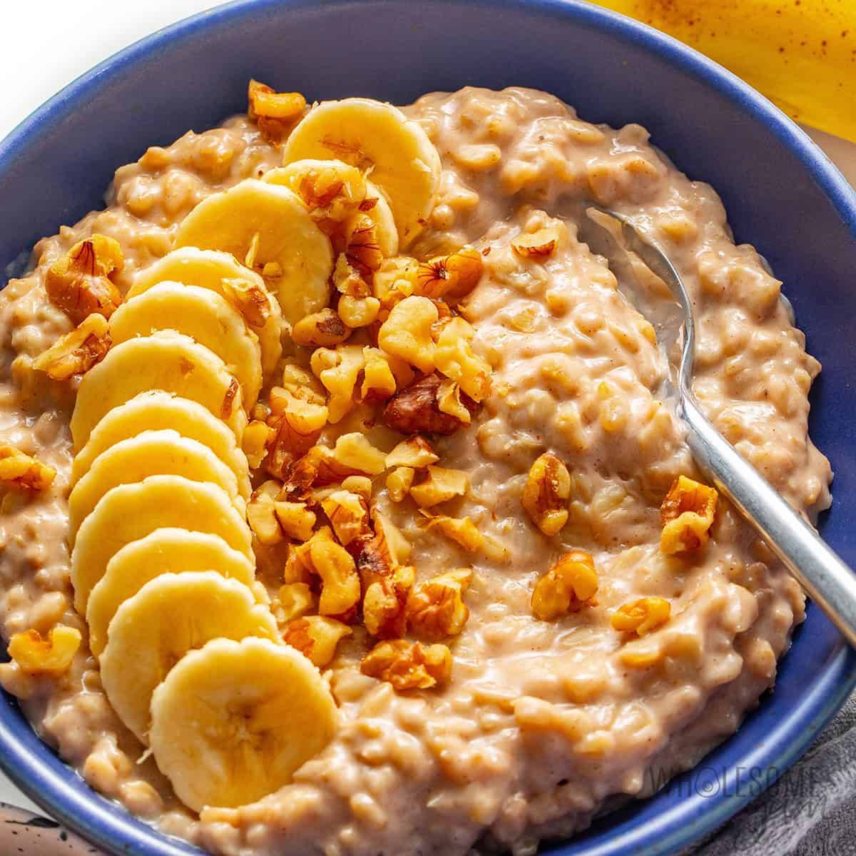New banana oatmeal recipe