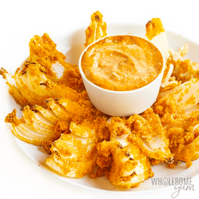 Keto blooming onion