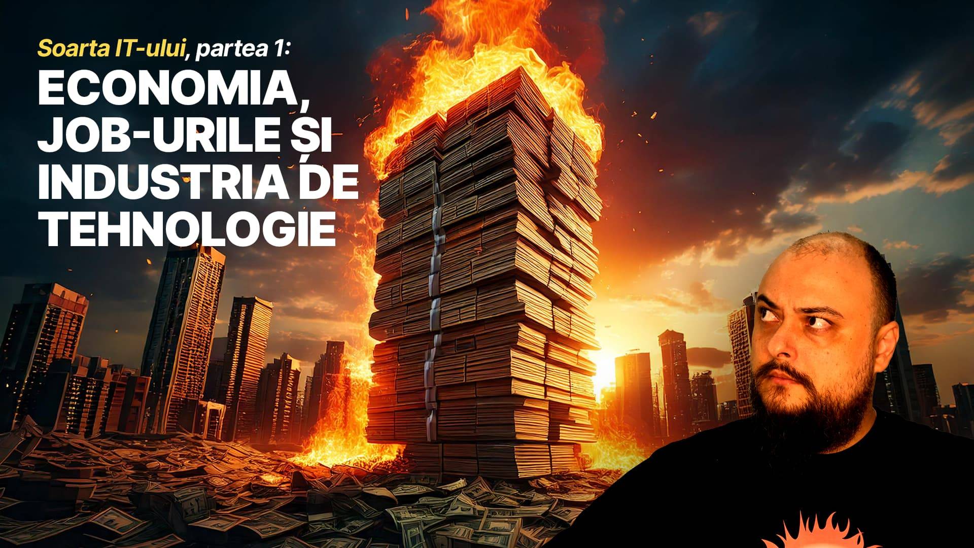 Articolul de pe blog despre economie și efectul asupra IT-ului.