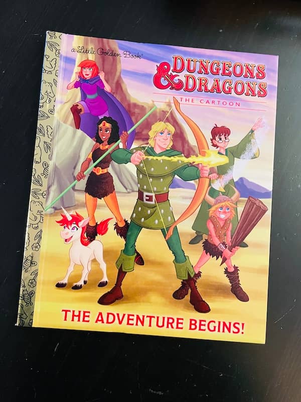 Book cover for Dungeons & Dragons by Little Golden Book