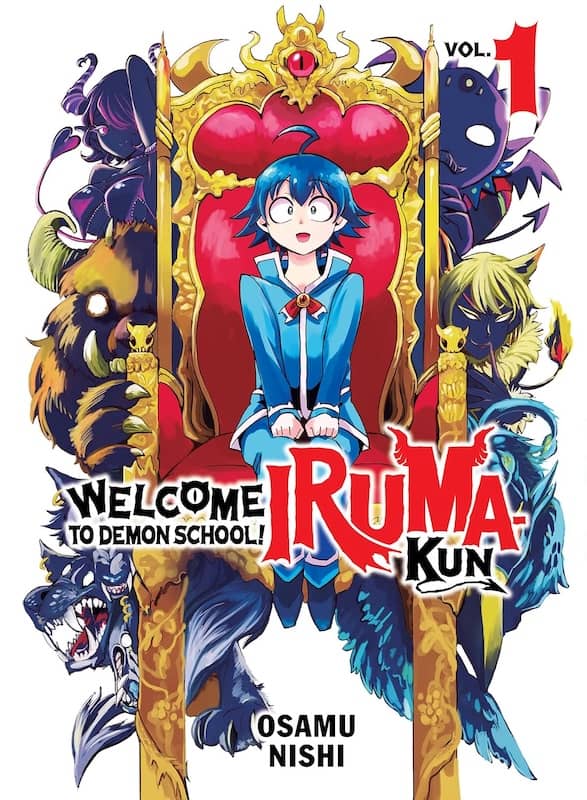 Book cover for Welcome to Demon School! Iruma-kun: Volume 1 by Osamu Nishi