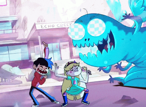 Star & Marco grooving GIF by Disney+