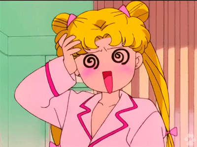 Sailor Moon Dizzy Eyes GIF