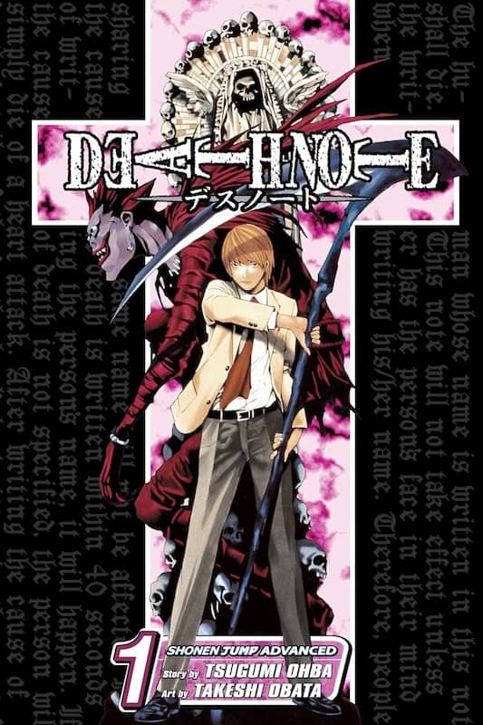 Book cover for Death Note: Volume 1 by Tsugumi Ohba & Takeshi Obata