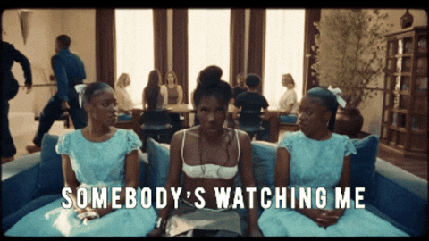 Anxiety Somebody’s Watching Me “Anxiety” by Doechii GIF
