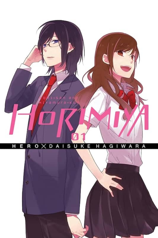 book cover for Horimiya by Hiroki “Hero” Adachi