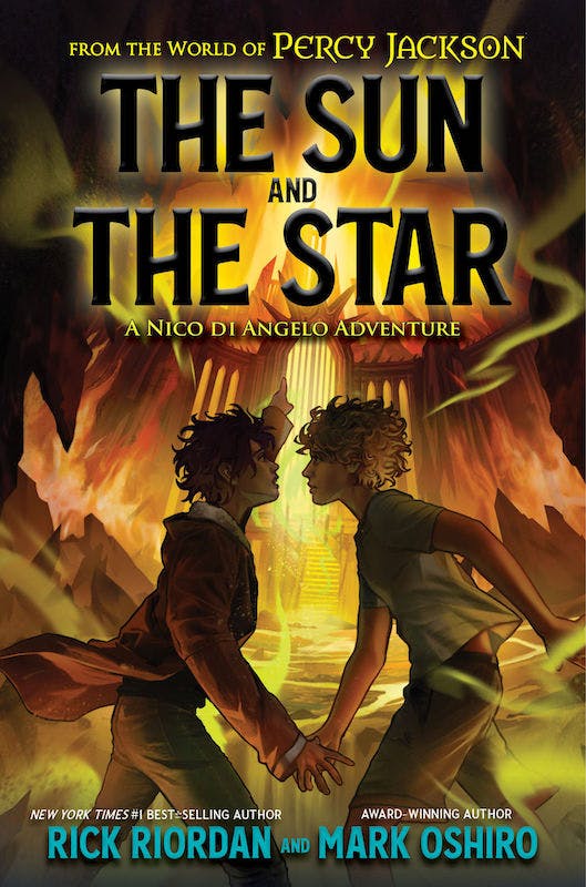 Book cover for The Sun and the Star by Rick Riordan & Mark Oshiro